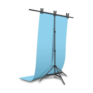 Fujimi FJS-PVCA1020 пластиковый фон 100х200 см голубой