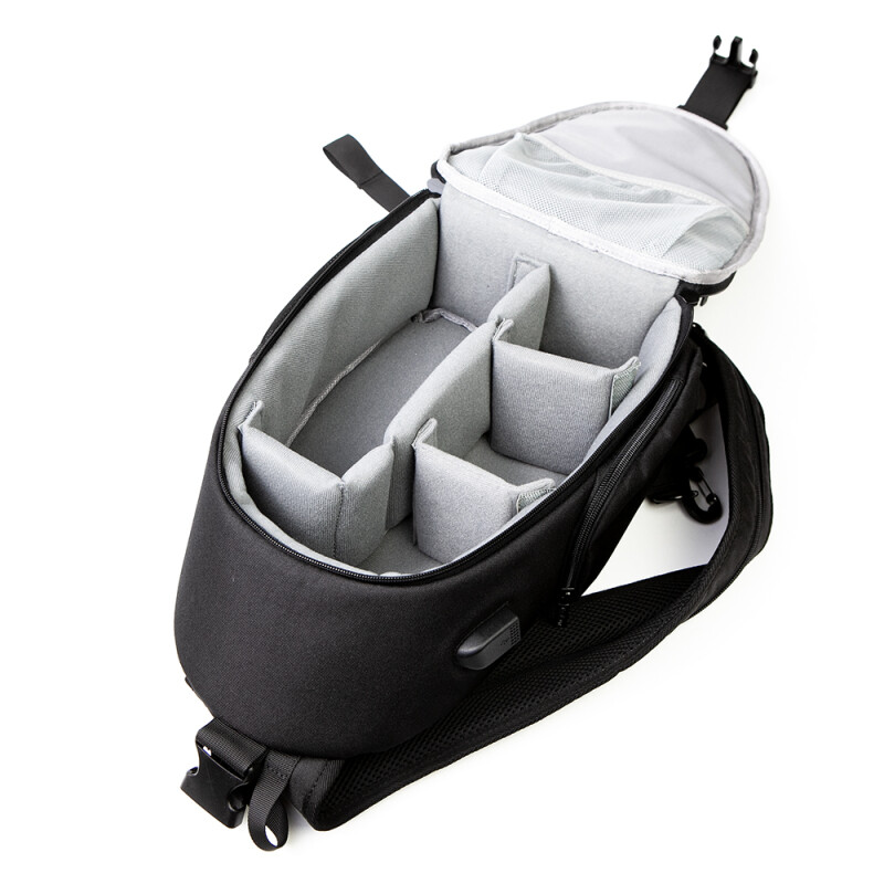 Fotokvant Cwatcun-D17-2 сумка-слинг для камеры черная