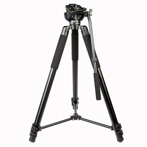QZSD Q690 видеоштатив высотой 170 см нагрузка до 20 кг с головой