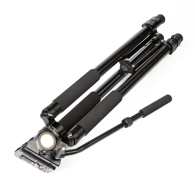 QZSD Q690 видеоштатив высотой 170 см нагрузка до 20 кг с головой