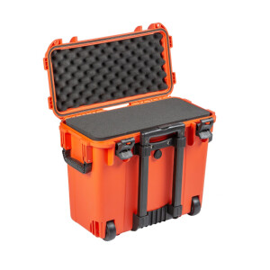 OffRoadTeam EL613440 IP65 кейс пластиковый 460*205*405мм с колесами оранжевый