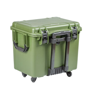 OffRoadTeam EL613460 IP65 кейс пластиковый 465*328*410мм с колесами зеленый