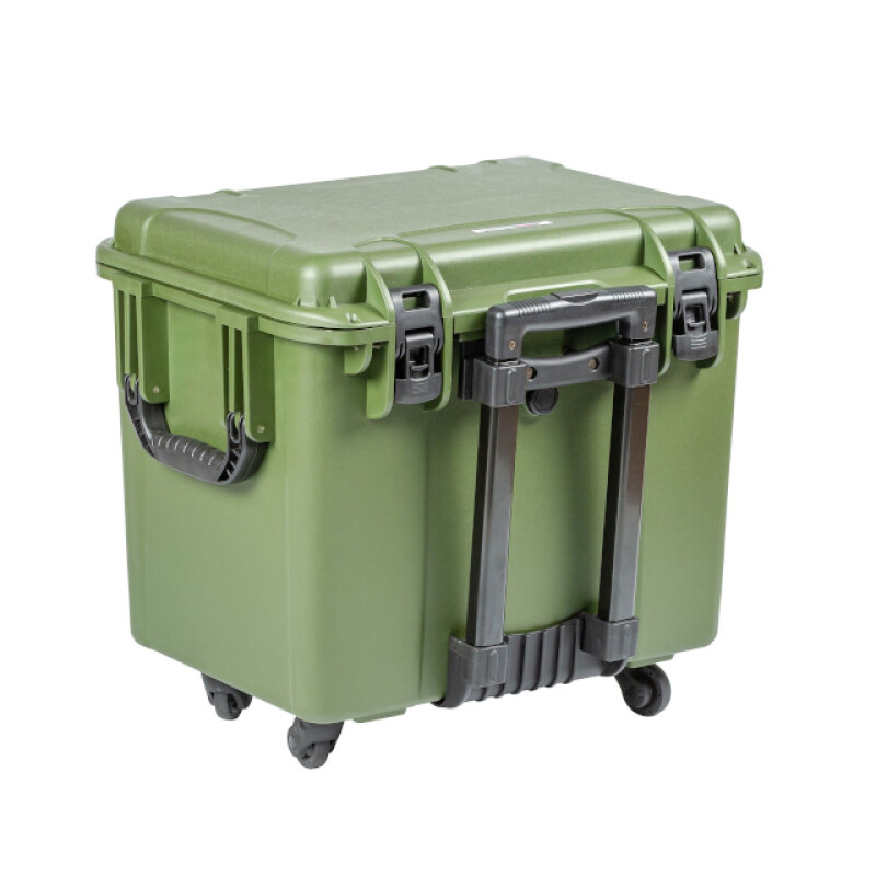 OffRoadTeam EL613460 IP65 кейс пластиковый 465*328*410мм с колесами зеленый