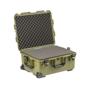 OffRoadTeam EL613720 IP65 кейс пластиковый 580*465*276мм с колесами зеленый