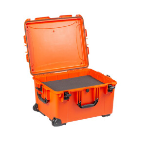 OffRoadTeam EL613750 IP65 кейс пластиковый 580*465*354мм с колесами оранжевый