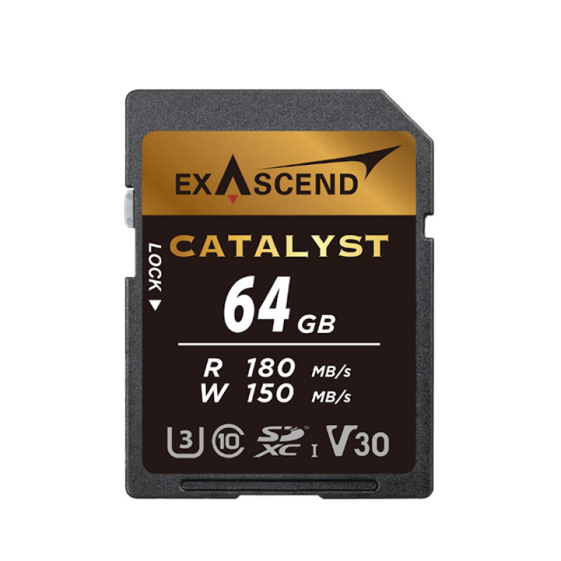 Exascend Catalyst UHS-I SD V30 64GB карта памяти