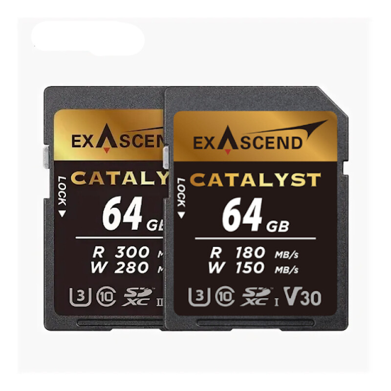 Exascend Catalyst UHS-I SD V30 64GB карта памяти