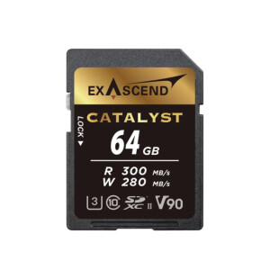 Exascend Catalyst UHS-II SD V90 64GB карта памяти