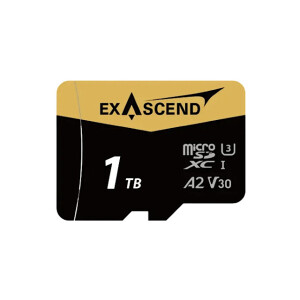 Exascend Catalyst UHS-I microSD V30 1TB карта памяти + адаптер SD