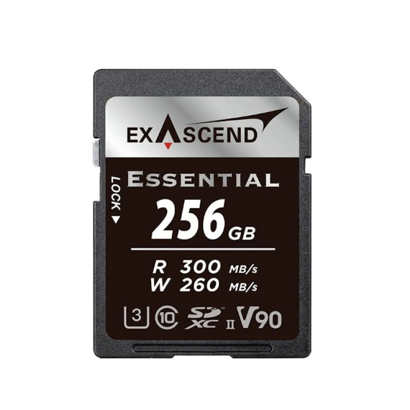 Exascend Essential UHS-II SD V90 256GB карта памяти