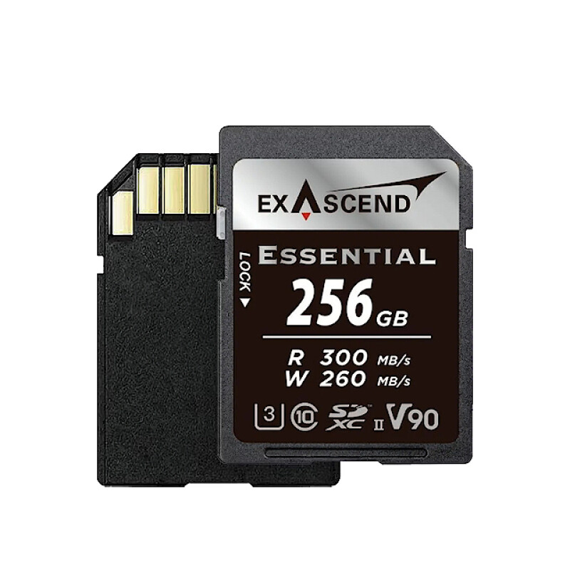 Exascend Essential UHS-II SD V90 256GB карта памяти