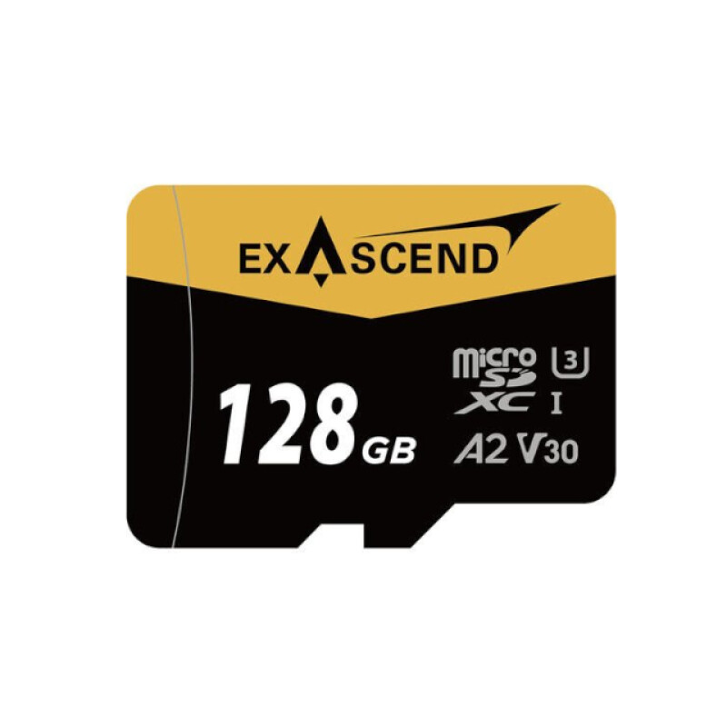 Exascend Catalyst UHS-I microSD V30 128GB карта памяти + адаптер SD