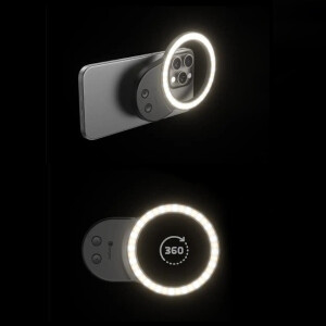 Fotorgear GH06 MagSafe Ring light кольцевой осветитель чёрный