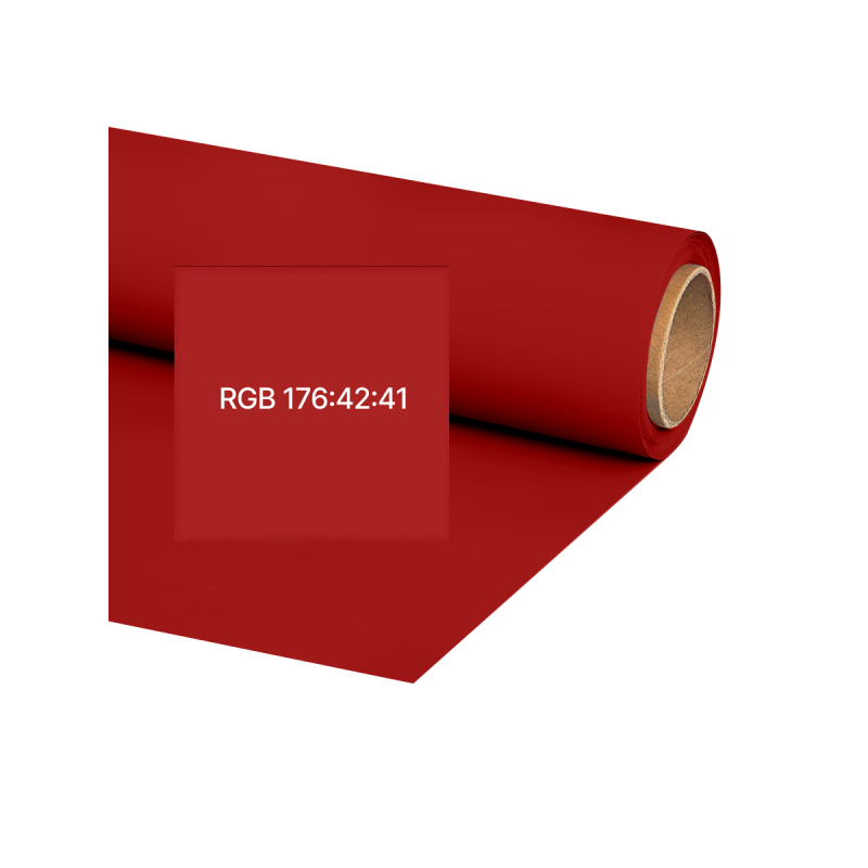 Raylab 001 Dark Red фон бумажный 1.35х6 м красный