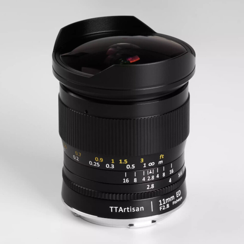 TTArtisan 11mm F2.8 Fisheye L-mount объектив черный