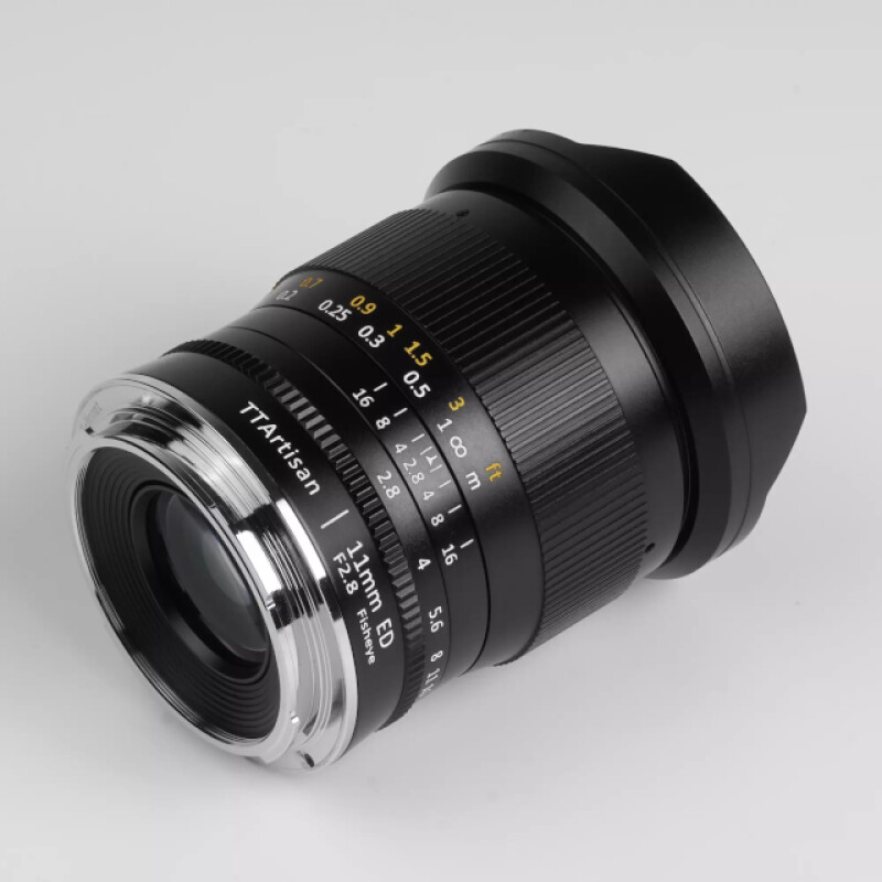 TTArtisan 11mm F2.8 Fisheye L-mount объектив черный