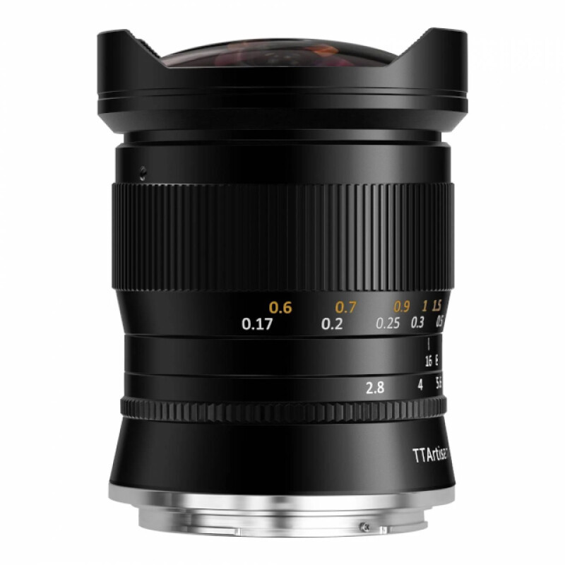 TTArtisan 11mm F2.8 Fisheye Z-mount объектив черный