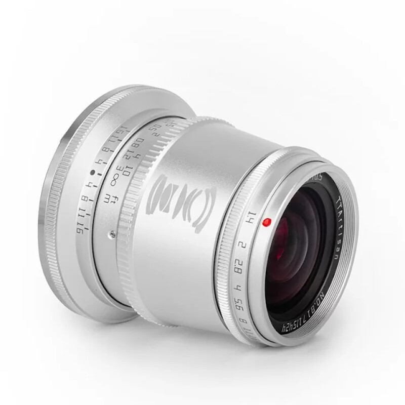 TTArtisan 17mm F1.4 Z-mount объектив серебро
