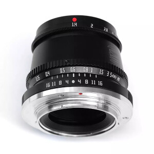 TTArtisan 35mm F1.4 X-mount объектив черный