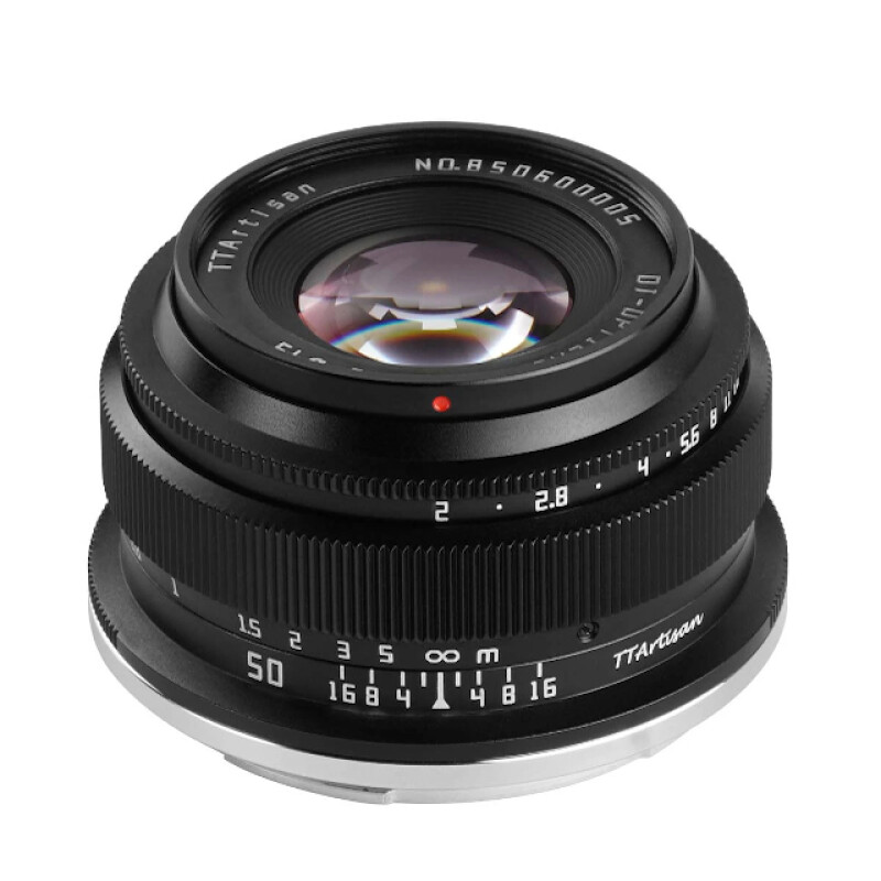 TTartisan 50mm F2 Full Frame Micro 4/3 объектив