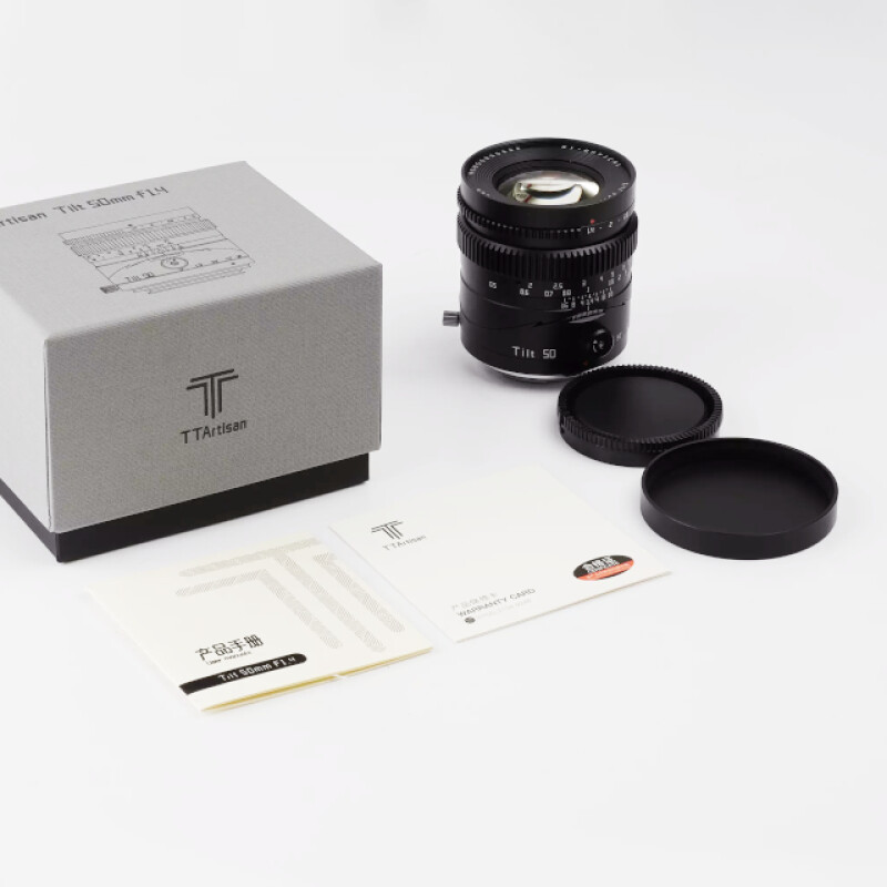TTArtisan Tilt 50mm F1.4 X-mount объектив