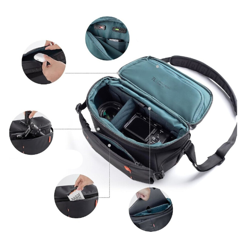 PGYTECH OneMo Sling 7L сумка серый камуфляж