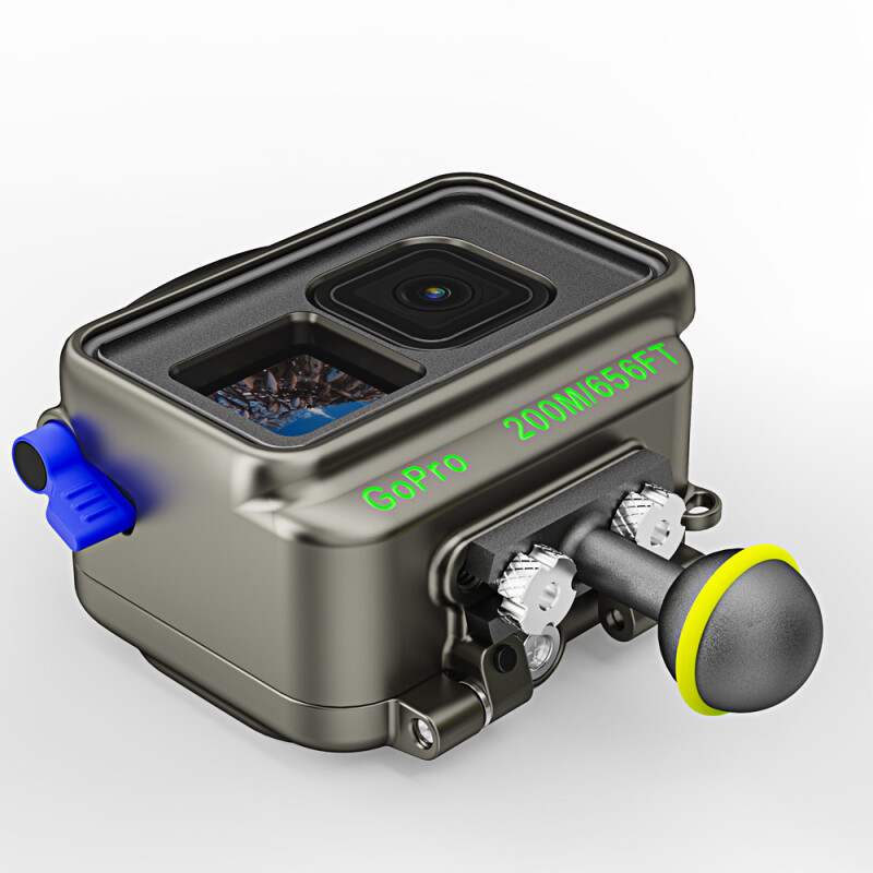 Seafrogs SF15001 GoPro 13/12/11/10/9 алюминиевый подводный бокс для GoPro