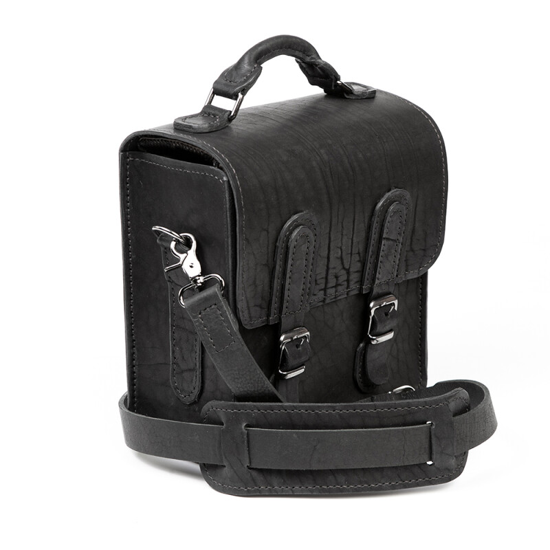 Fotokvant A-2824 сумка для камеры черная кожа