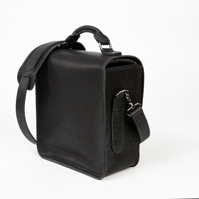 Fotokvant A-2824 сумка для камеры черная кожа