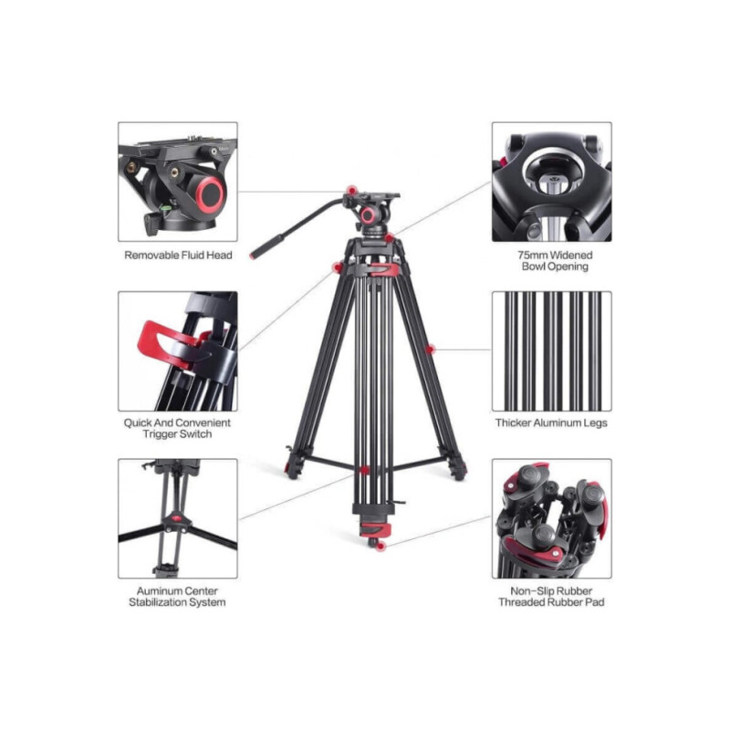 Miliboo MTT602A II штатив с головой MYT802 II