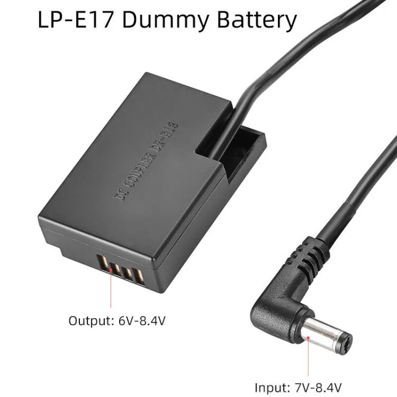 Kingma LP-E17 - DC 5.5*2.1mm адаптер питания