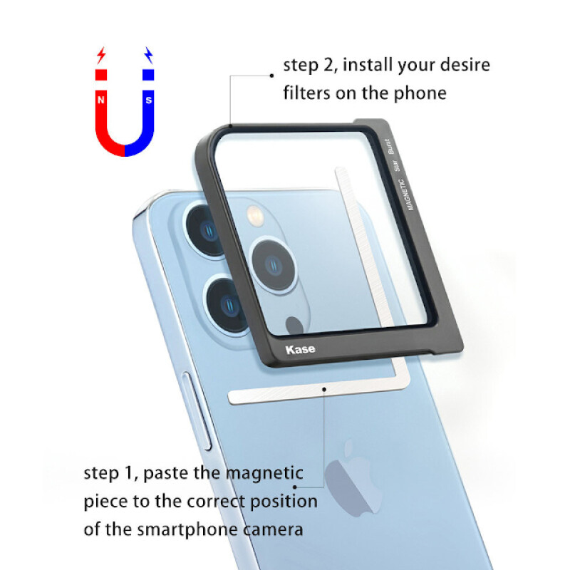 Kase Magnetic Square Blue Streak светофильтр