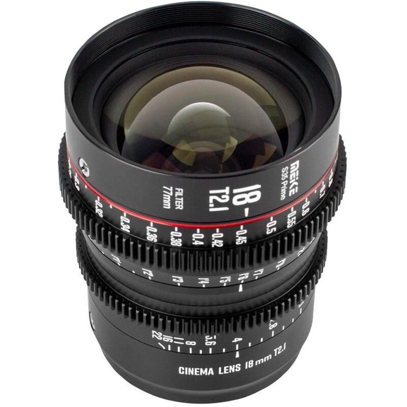 Meike S35 Prime 18mm T2.1 EF объектив