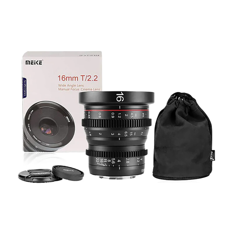 Meike 16mm T2.2 Micro 4/3 объектив