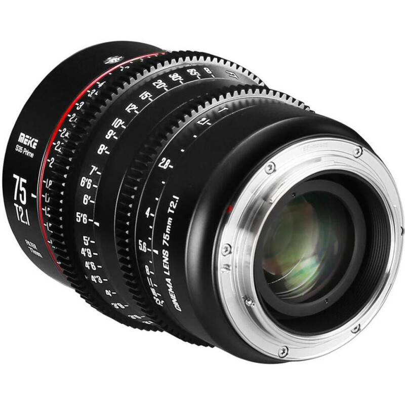 Meike S35 Prime 75mm T2.1 II EF объектив