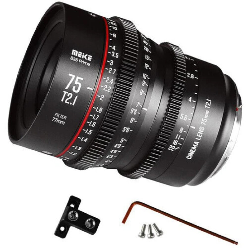Meike S35 Prime 75mm T2.1 II EF объектив