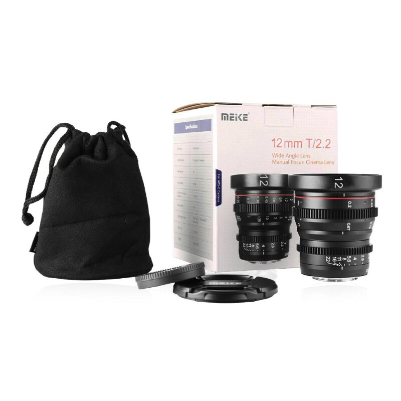 Meike 12mm T2.2 Micro 4/3 объектив