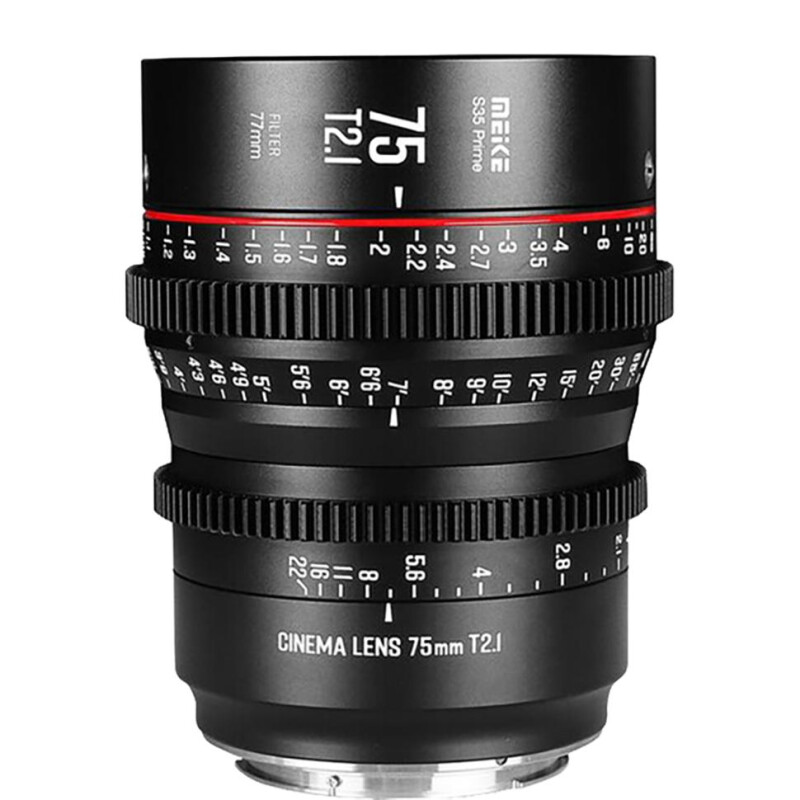 Meike S35 Prime 75mm T2.1 EF объектив
