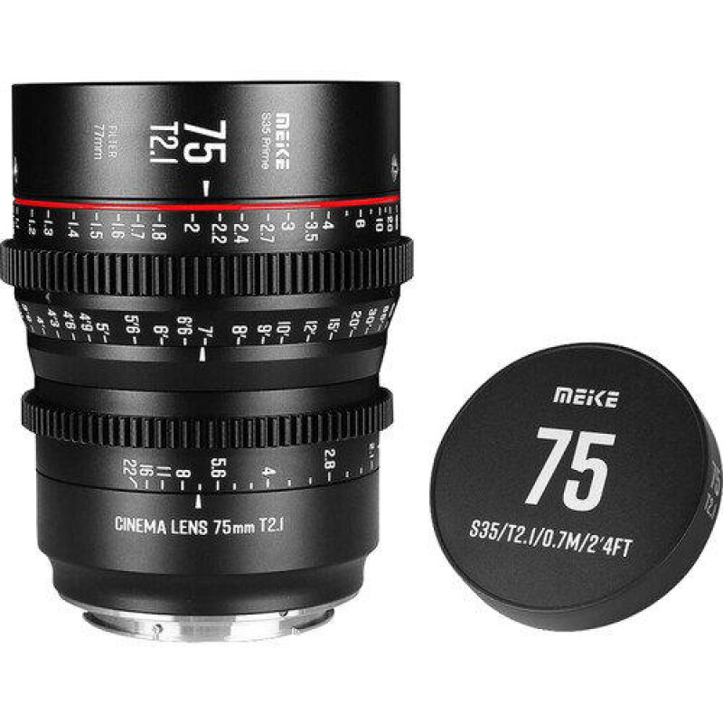 Meike S35 Prime 75mm T2.1 EF объектив