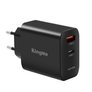 KingMa 65W GaN USB/Type-C сетевой адаптер