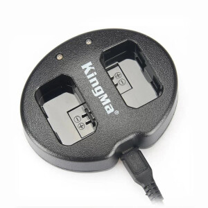 KingMa BM015 зарядное устройство двойное для аккумуляторов NP-FW50