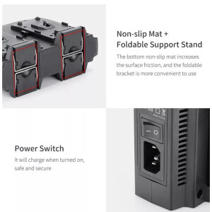 Kingma BP-4CH станция питания для V-mount
