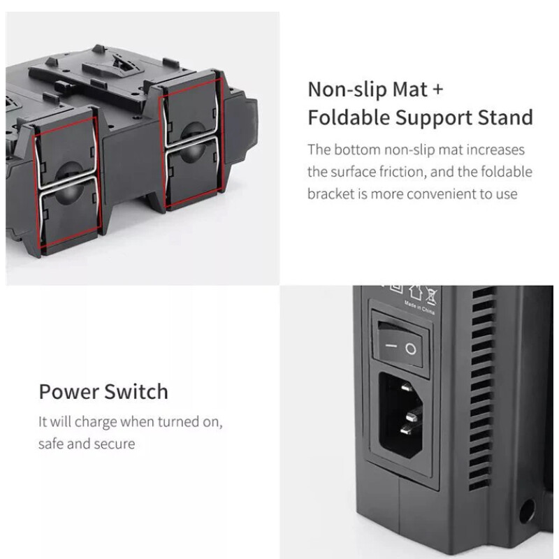 Kingma BP-4CH станция питания для V-mount