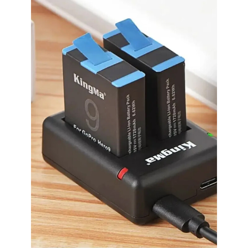 KingMa Dual зарядное устройство для аккумулятора Insta360 Ace/Ace Pro