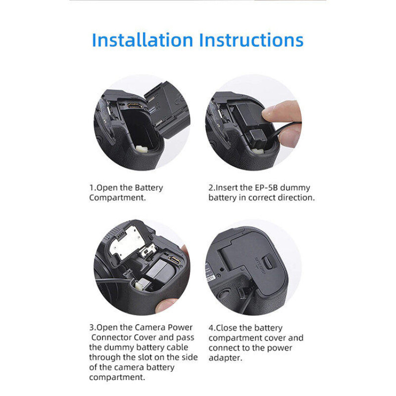 Kingma EN-EL15 - DC 5.5*2.1мм адаптер питания