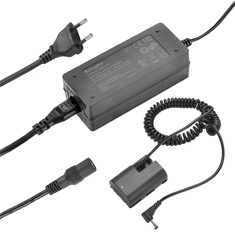 KingMa LP-E6 + EU plug система питания
