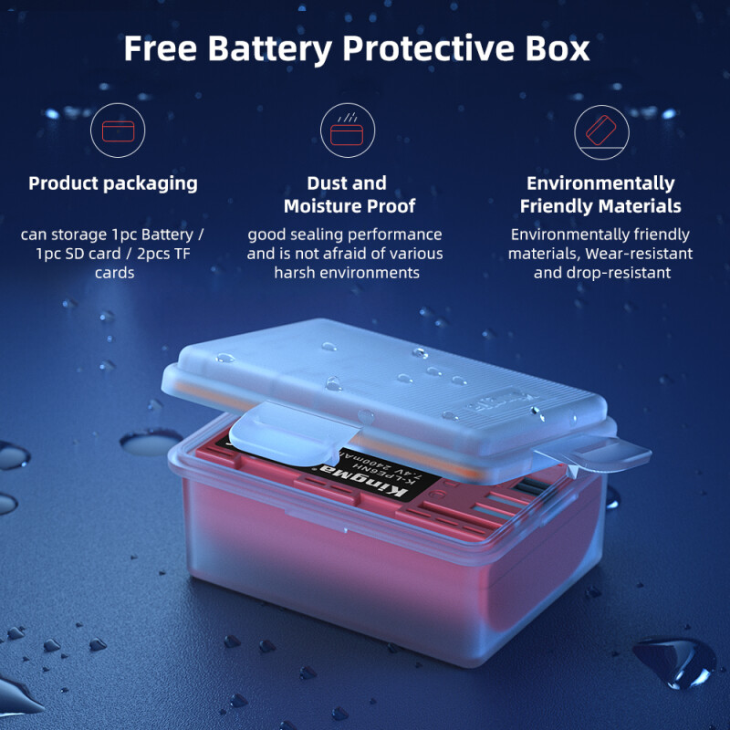 KingMa LP-E6NH 2400мАч аккумулятор