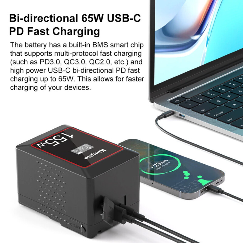 Kingma MINI V-Mount 155Wh аккумулятор