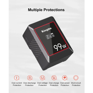 Kingma MINI V-Mount 99Wh аккумулятор