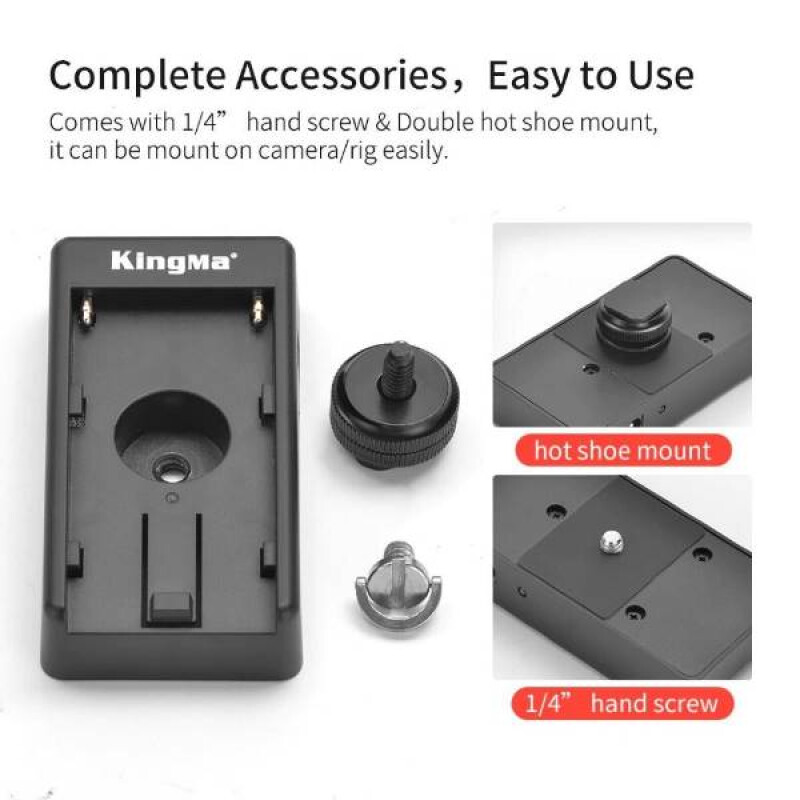 Kingma NP-F550 + BM-F980D система питания